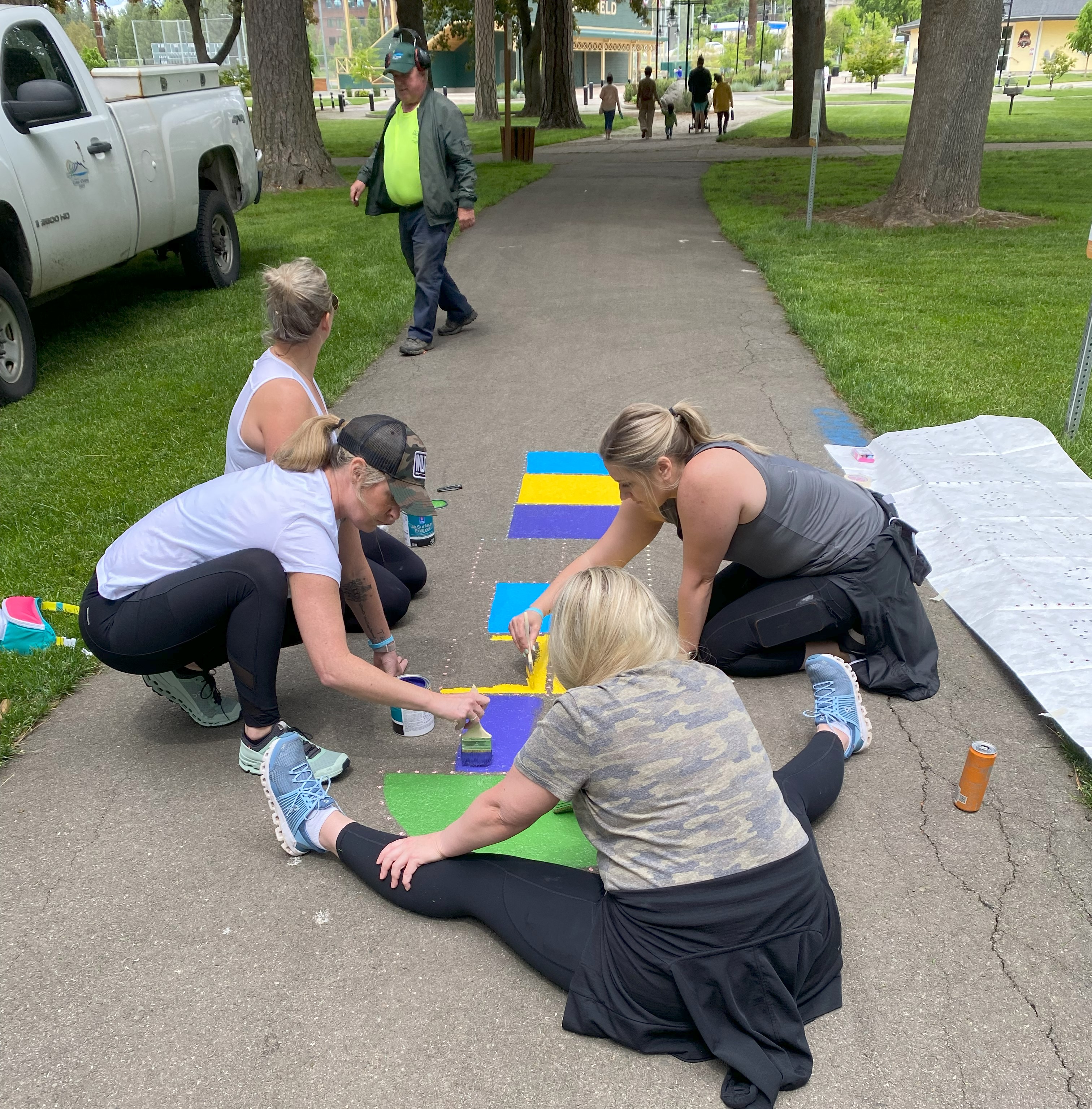 Born Learning Trail Paint Crew